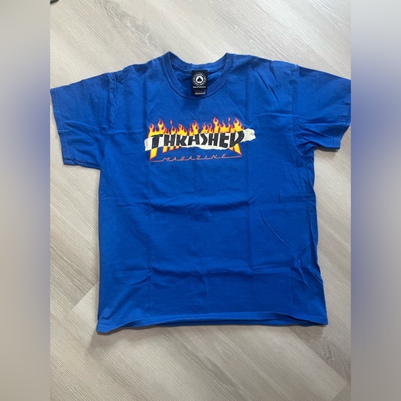 Men’s Blue Thrasher t-shirt - Picture 1 of 3
